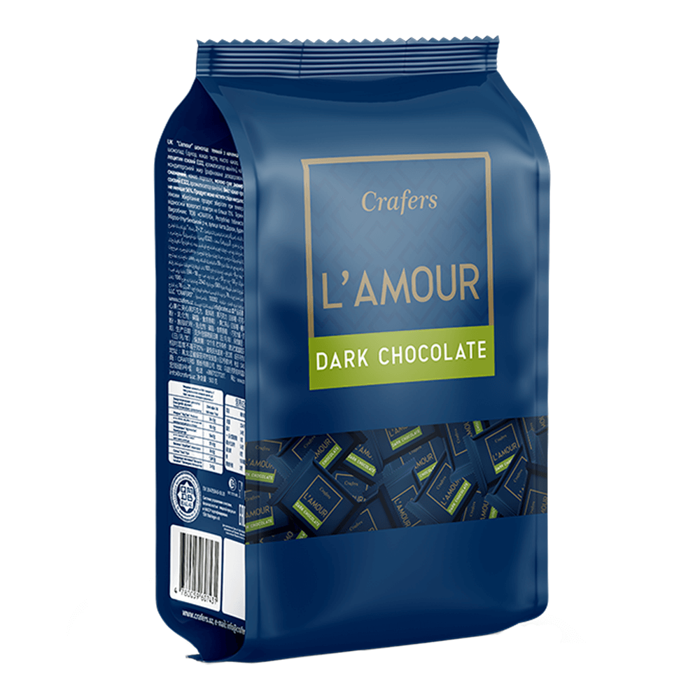 Candy Choco L'Amour Dark – Pack – 15.87 oz (450gr)